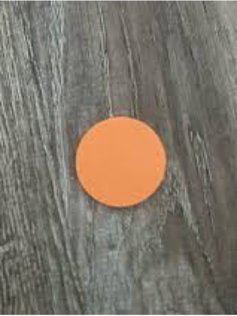 Orange Wooden Replacement Coins ONLY for Lovevery Drop and Match Dot Catcher